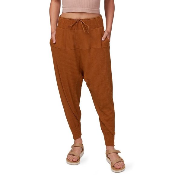Free People Pants - NEW Free People Movement Burnt Orange Can’t Handle This Harem Jogger Pants